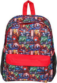 Marvel Avengers Official Backpack For Children Boys Girls Adults Comics Back Pack Travel Rucksack Bag Amazon Co Uk Clothing
