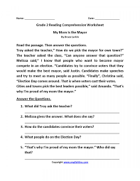 12 Election Reading Comprehension Worksheet