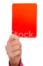 Pierwszą czerwoną kartkę ujrzeliśmy w 43. Czerwona Kartka Zdjecia Ze Zbiorow Freeimages Com