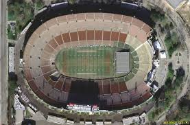 File La Memorial Coliseum Satellite View Png Los Angeles Angeles