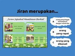 Khususnya di indonesia yang dikenal sangat menjaga toleransi dengan cara menghargai dan menghormati sebuah perbedaan, agar setiap golongan atau individu tidak merasa diskriminasi satu sama lain. Menghormati Jiran Sumber Pengajaran
