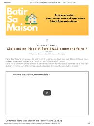 Check spelling or type a new query. Ø±ÙØ¶ ÙÙŠØ¯ÙŠÙˆ Ø§ØµÙ†Ø¹ Ø§Ø³Ù…Ø§ Cout Plaque De Placo Amazon Boitedremel Com