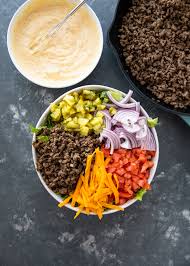 Maybe you would like to learn more about one of these? Big Mac Salad Low Carb Keto Gimme Delicious