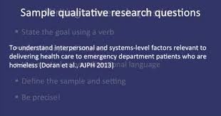 Fundamentals Of Qualitative Research Methods Developing A Qualitative Research Question Modul Qualitative Research Methods Research Methods Research Question