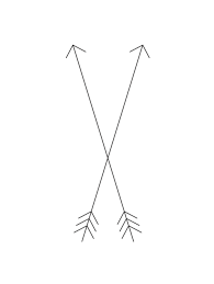 Direction Crossed Arrow Tattoos Arrow Tattoo Design Simple Arrow Tattoo
