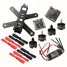 Hobbypower Diy 210 Racing Quadcopter Frame Kit With T2204 2300kv Brushless Motor Blheli 20a Esc Naze32 6dof Flight C Quadcopter Frame Quadcopter Fpv Quadcopter