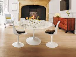 But even knock offs are $2,000 for a 42′, marble topped tulip table which i didn't want to pay if i didn't have to. The Story Behind Eero Saarinen S Iconic Pedestal Table Architectural Digest