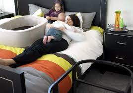 This colorful, diy cushion is ideal for protecting little ones. Baby Parents Room Design