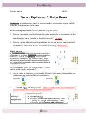 Collision theory quiz questions and answers pdf: Student Exploration Collision Theory Answer Key Docx Student Exploration Collision Theory Answer Key Download Student Exploration Collision Theory Course Hero