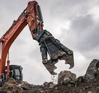 Double Cylinder Demolition Shear Excavator Attachment for Steel Processing  and Construction