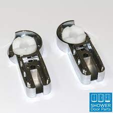 The door hinge can be attached to a stationary glass panel or the wall or shower surround. Shower Bath Door Pivot Chrome Shower Door Parts Nz