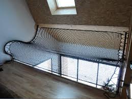 Net And Trampoline Mezzanine Housing In France Trampoline Small Space Interior Design Home Home Decor