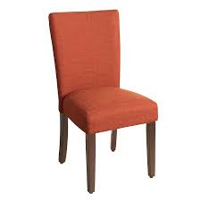 orange dining parsons chair kirklands