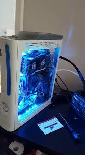 Xbox 360 Pc Case Mod Following Through With A Childhood Dream Via R Gaming Xbox Case Custom Xbox Xbox 360 Console