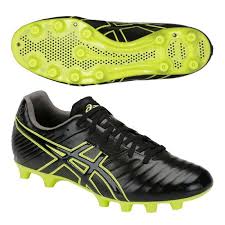 Asics Football Boots Black And Gold 