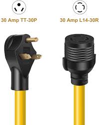 Check spelling or type a new query. Buy Annquan 1 64ft 30 Amp Generator Adapter Cord Tt 30p Male To L14 30r Female 3 Prong To 4 Prong Adapter Outdoor Generator Cord Online In Vietnam B094mxkkkh