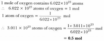 Dec 26, 2020 · the number in a mole, avogadro's number, is related to the relative sizes of the atomic mass unit and gram mass units. Calculate The Number Of Moles Present In 3 011 X 10 23 Number Of Oxygen Atoms 60 G Of Calcium Cbse Class 9 Science Learn Cbse Forum