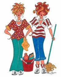 Maide For You Maid Cleaning Service Cleaning Cartoon Cleaning Service Logo