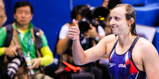 With five olympic golds and 15 world championship titles, ledecky is female swimming's most decorated ever athlete. Katie Ledecky Zum 4 Mal Hintereinander Us Athlet In Des Jahres