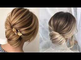 Wedding Hairstyles Tutorials Compilation Bridal Hair Tutorial Wedding Updo Hairstyles Tutor Youtube Easy Bun Hairstyles Hair Styles Low Bun Hairstyles