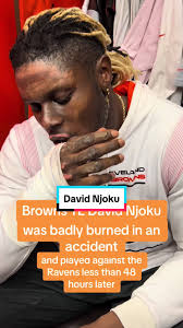 David Njoku Accident Visage