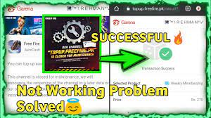 Free fire is the ultimate survival shooter game available on mobile. Topup Free Fire Pk Website Not Working Solved New Topup Prices Garena Topup Center Reopen Youtube