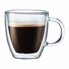 Great savings & free delivery / collection on many items. Bodum Bistro Double Wall Glasses 5 Ounces In 2021 Glass Coffee Mugs Bodum Glass Double Wall Glass