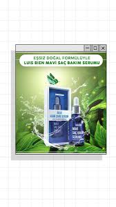 Sac Dokulmelerine Son Mavi Sac Serum Sac