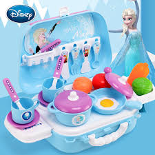 Nuevos juegos de moana y las princesas de disney para poder vestir, peinar y maquillar. Disney Girl Gift Frozen Romance Cubiertos De Cocina Mochila De Juguete Casa De Juego Para Ninos Juego De Herramientas De Maquillaje De Belleza De Simulacion Juguetes De Belleza Y Moda Aliexpress