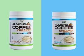 40% fat, 60% carbs, 0% protein. Powdered Almond Creamers Almond Coffee Creamer