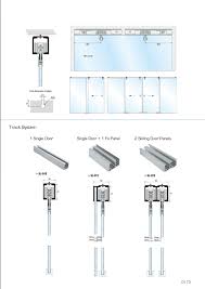 No other door has the look, the convenience or the. Tg800 Sliding Frameless Door Reliance Home