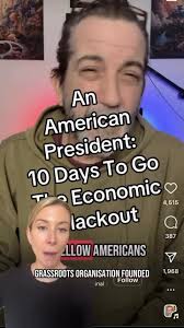 You my have seen calls for an “economic blackout”