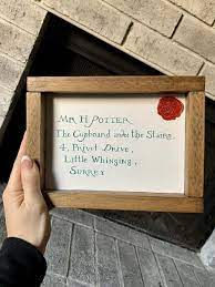 Hogwarts Letter Wood Signs Harry Potter Decor Farmhouse Rustic Sign Wood Decor Home Decor Farmhouse Signs Hp Letter Nursery In 2021 Harry Potter Decor Harry Potter Bedroom Decor Harry Potter Kitchen