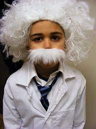 The Lunch Lady Decades Of Learning Albert Einstein Costume Wax Museum Project Wax Museum Ideas