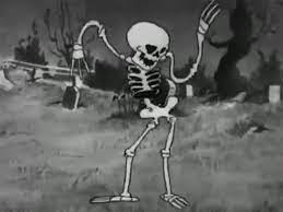# halloween # disney # black and white # skeleton # skeletons. Dancing Skeleton Gif Dancing Skeleton Discover Share Gifs Halloween Gif Spooky Scary Vintage Cartoon