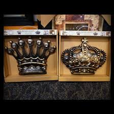 His And Hers Royal Crowns From Kirkland S Give Yourself The Royal Treatment Collection Of Crowns Bedroom Decor Royal Bedroom Queen Bedroom