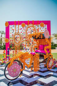 These Trending Mehndi Decoration Ideas Will Definitely Make Your Mehndi An Event To Desi Wedding Decor Indian Wedding Decorations Wedding Backdrop Decorations