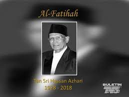 Ihfa' hakiki (tan sri hassan). Buletin Tv3 Tokoh Agama Tan Sri Hassan Azhari 90 Facebook