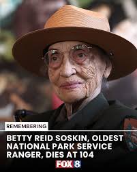 Betty Reid Soskin, beloved former Bay Area park ranger, has died, according  to her family. She was 104. More details:  https://fox8.com/news/betty-reid-soskin-oldest-national-park-service-ranger-dies-at-104/