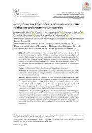 Mc kevin cai cai 2 dj r7 lancamento 2017 mp3. Pdf Ready Exerciser One Effects Of Music And Virtual Reality On Cycle Ergometer Exercise