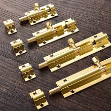Juga dikenal sebagai sayap, itu adalah bagian datar dari engsel yang terpasang pada pintu dan kusen. 2pcs 1 5 Pure Copper Latch Selak Pintu Furniture Bolts Aliexpress