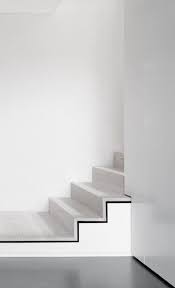 Black And White Staircase Interior Stairs Interior Staircase Concrete Stairs