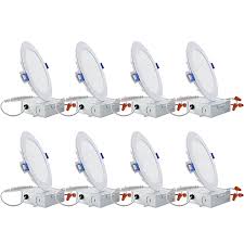 Multiply the area x 1.5 to get your total wattage needed. 10 Pk White Goof Trim Ring For 5 6 Inch Recessed Can Lighting Down Light Us Green Lighting White6 Tools Home Improvement Electrical