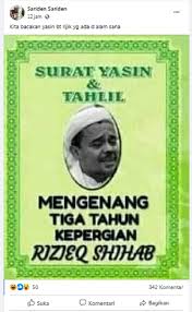 Bacaan surat yasin 2jam 40mnt tanpa iklan. Foto Habib Rizieq Di Sampul Buku Yasin Ini Faktanya