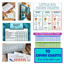 10 Adorable Chore Charts You Can Customize The Organized Mom