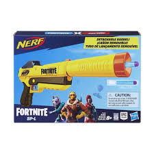 Epic games and hasbro are partnering to bring fortnite weapons to life, beginning with the scar that is the equivalent to the common assault rifle. Nerf Fortnite Sp L Elite Dart Blaster Kmart