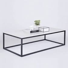 White Marble Coffee Tables Marble Top Coffee Table Living Room Table Metal Black Marble Coffee Table