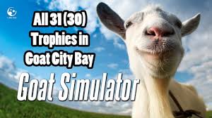 At the top, you should find a grey tornado statue. Goat Simulator Goat City Bay All Trophies And All Goats For Ios Android Hd By Cubevideo Italia
