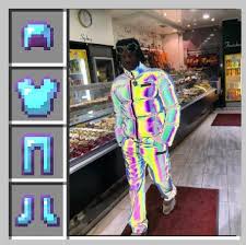 Armor is a category of items that provide players and certain mobs with varying levels of protection from common damage types, and appear graphically on the wearer. Rumaisa Peck Enchanted Minecraft Armor