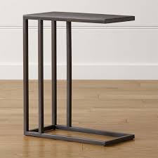 Echelon C Table Reviews Crate And Barrel C Table Metal End Tables Crate And Barrel